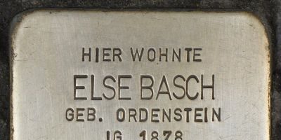 Else Basch geb. Ordenstein