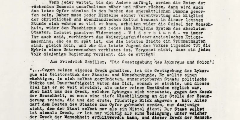 Flugblätter