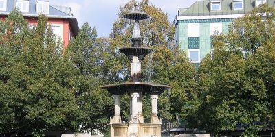 Brunnen in München — Spaziergang II