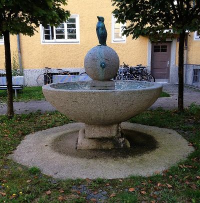 Pinguin-Brunnen