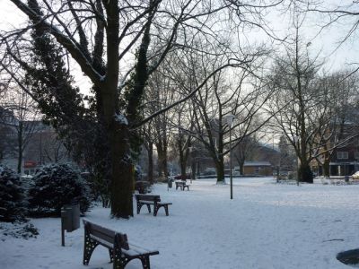 Trauernde mit Friedenstaube