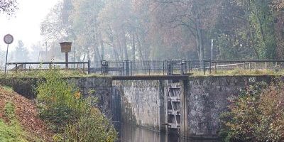 Baudenkmal Schleuse 68 mit Lände Worzeldorf, Ludwig-Donau-Main-Kanal