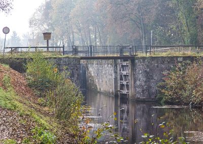 Baudenkmal Schleuse 68 mit Lände Worzeldorf, Ludwig-Donau-Main-Kanal
