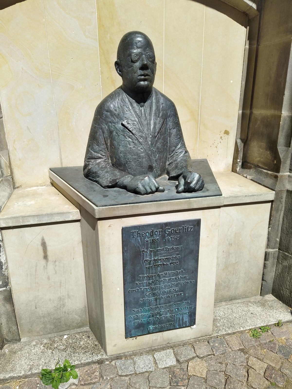 Büste Theodor Goerlitz