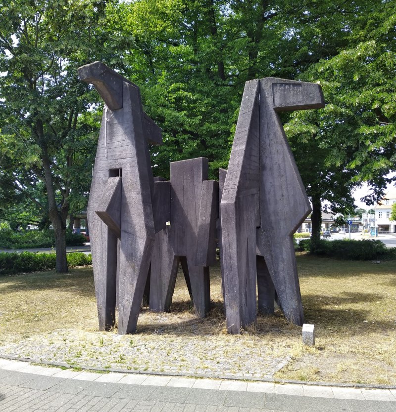 Vier Pferde