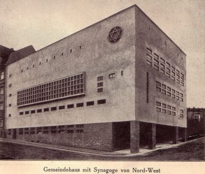 Gedenktafel für zerstörte Synagoge
