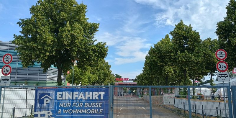 Eisbahn im Filmpark Babelsberg