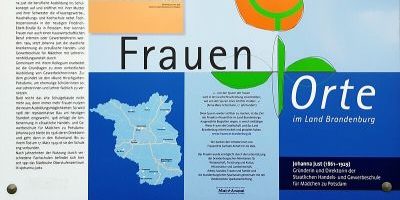 FrauenOrte im Land Brandenburg: Johanna Just (1861-1929)