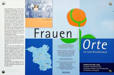 FrauenOrte im Land Brandenburg: Johanna Just (1861-1929)