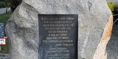 Gedenkstein Bund der Vertriebenen