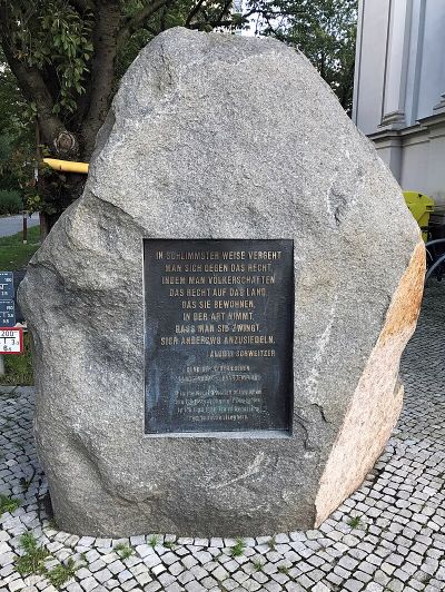Gedenkstein Bund der Vertriebenen
