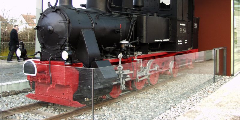 Dampflokomotive der Walhallabahn
