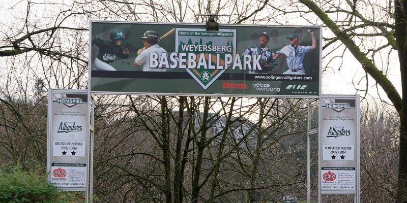 Ballpark Weyersberg Baseball Solingen Alligators