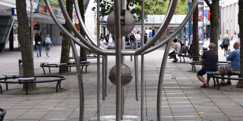 Brunnen in Stuttgart — Spaziergang II