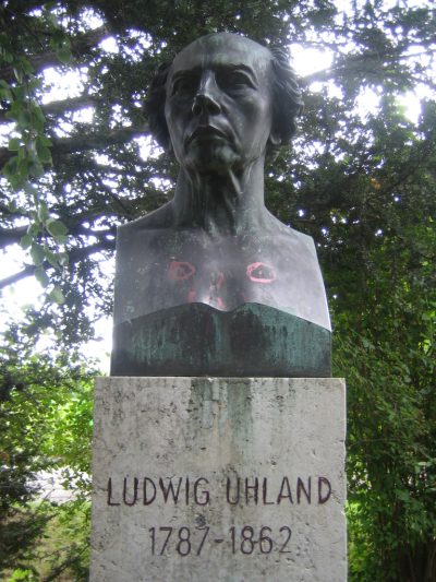 Büste Ludwig Uhland