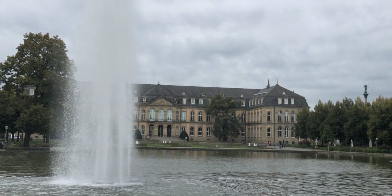 Fontänen im Eckensee