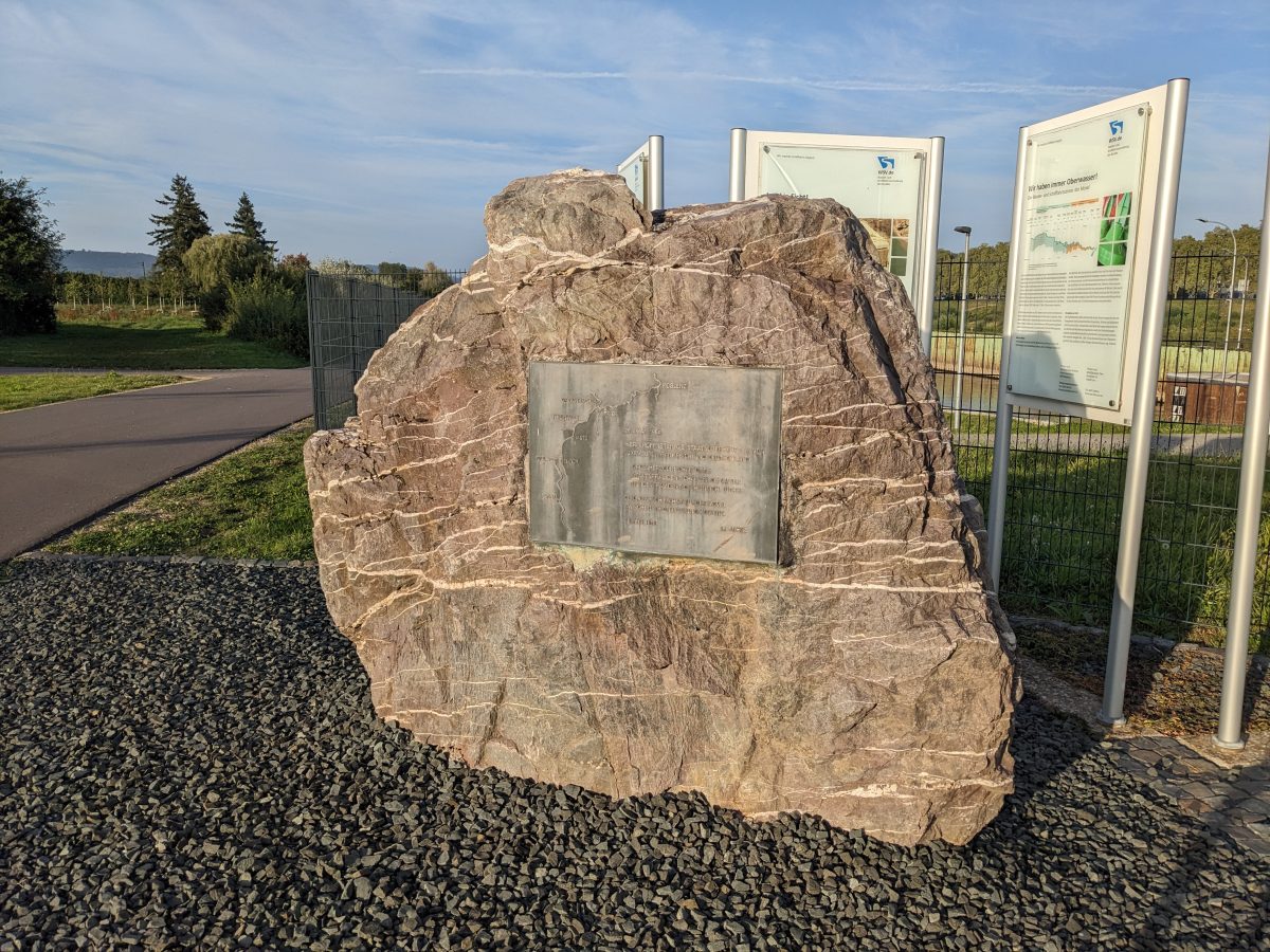 Eröffnung der Staustufe