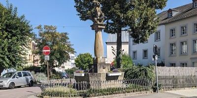 Sankt-Georgs-Brunnen als Kriegerdenkmal