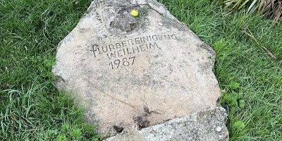 Flurbereinigung Weilheim 1987