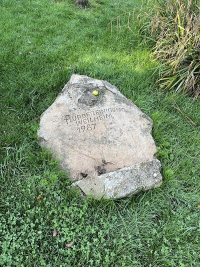 Flurbereinigung Weilheim 1987