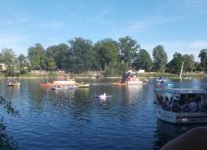 Anlegestelle solarBoot "Fort Friedrichsau"