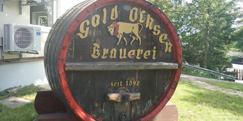 Hopfengarten Brauerei Gold Ochsen