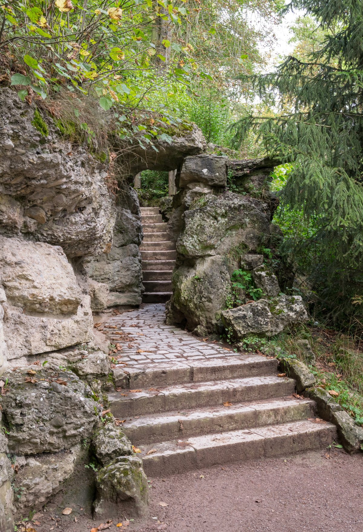 Felsentreppe "Nadelöhr"