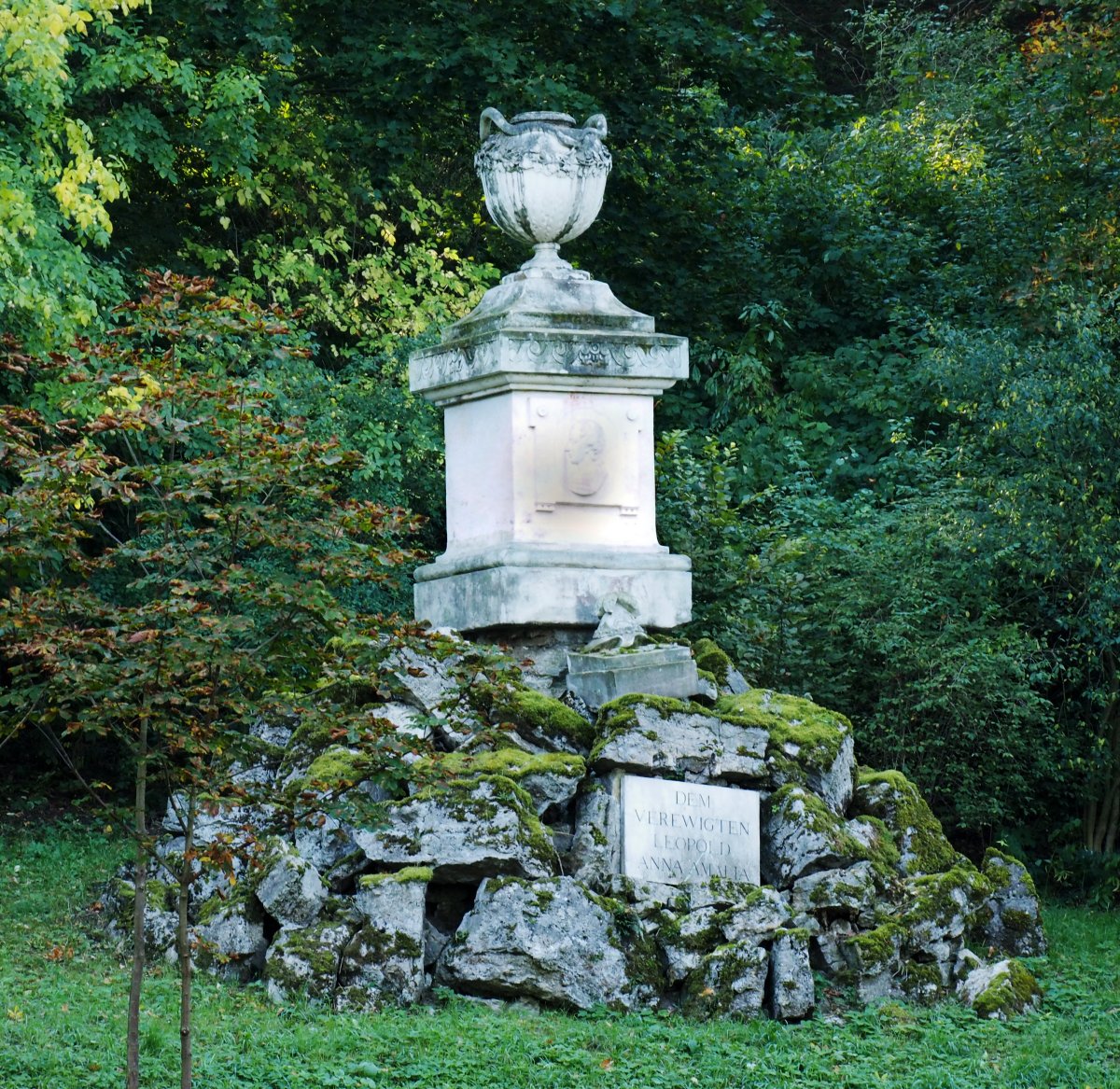Gedenkstein für Prinz Leopold von Braunschweig-Wolfenbüttel (Weimar)