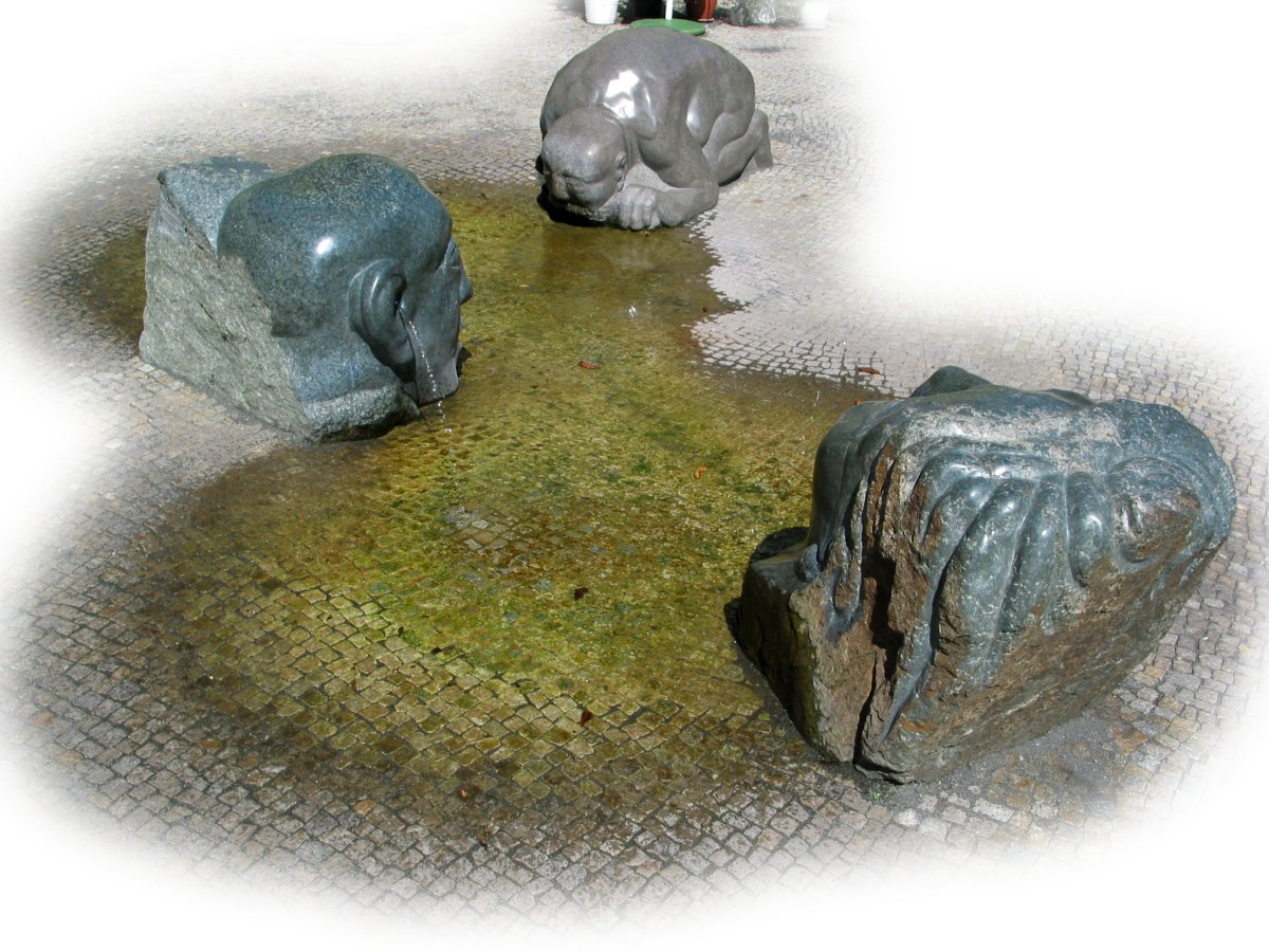 Spucken und Schlucken
