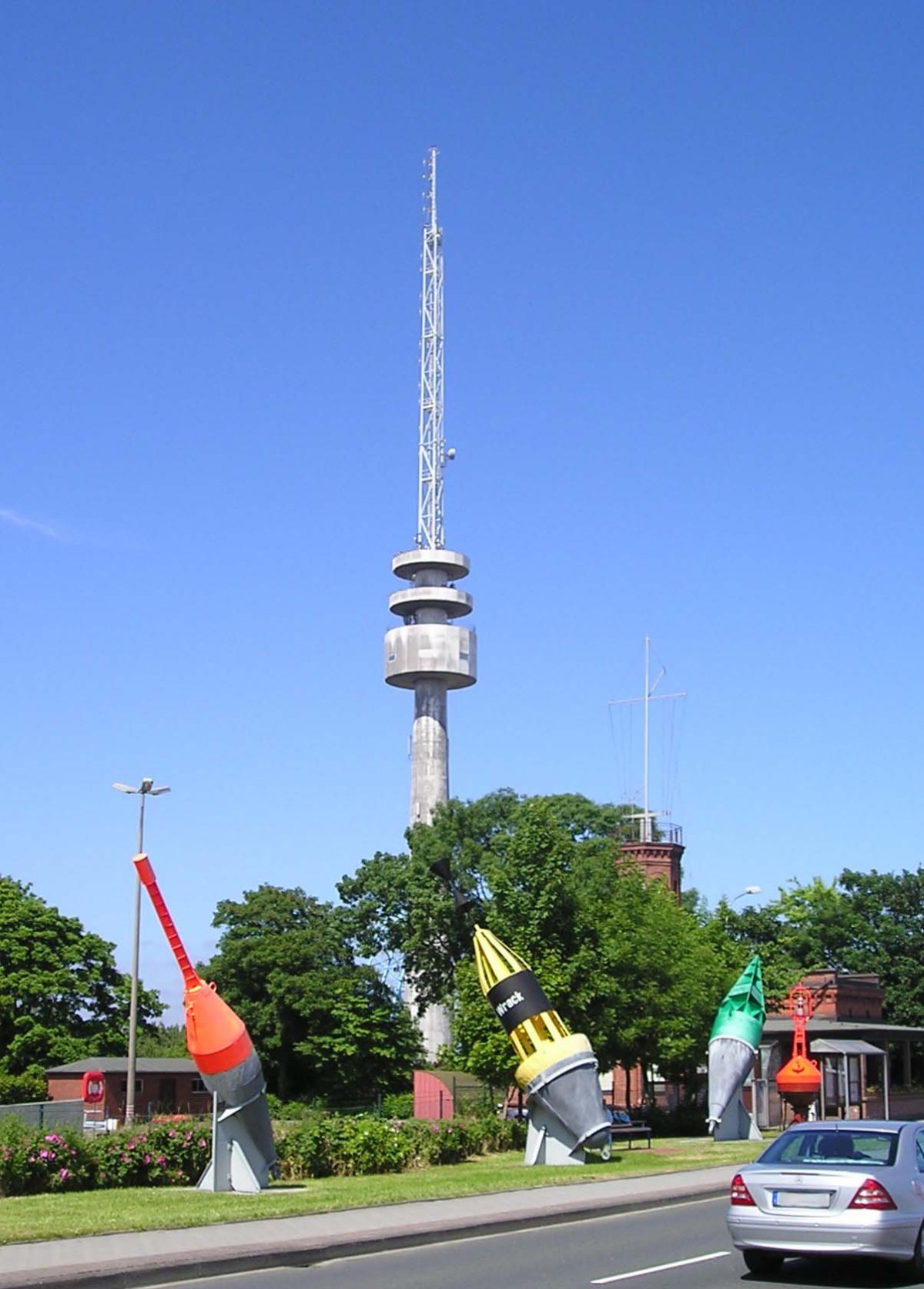 Antennenturm des Wasserstraßen- und Schifffahrtsamts Wilhelmshaven
