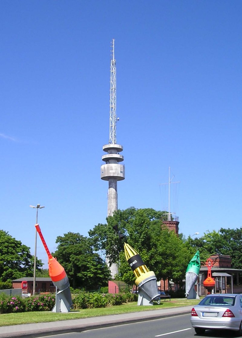 Antennenturm des Wasserstraßen- und Schifffahrtsamts Wilhelmshaven
