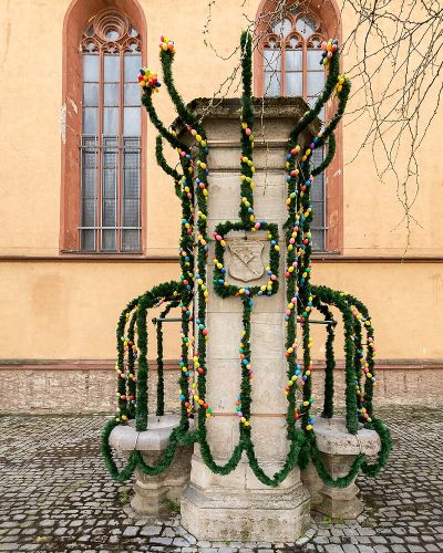 Brunnen am Pleicherkirchplatz