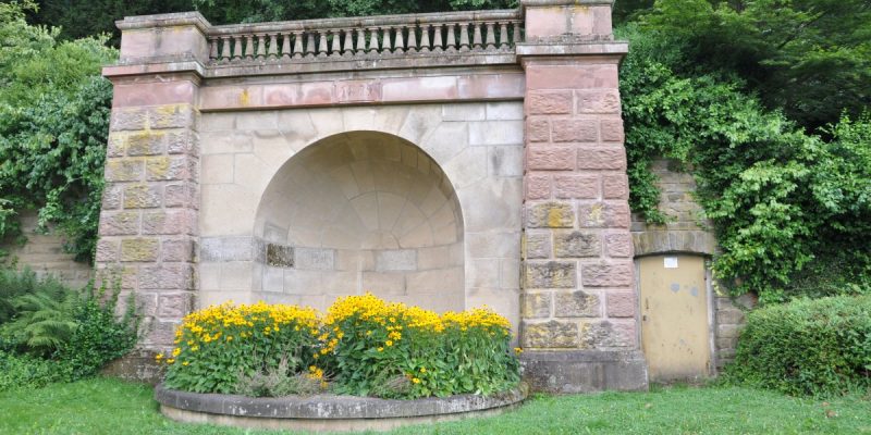 Belvedere des Portals des ersten Wasserreservoirs für Elberfeld